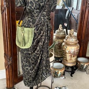 Size 3/4 Steve Madden green dress